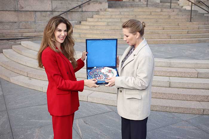 Danimarka&#39;da Podyuma Çıktı!