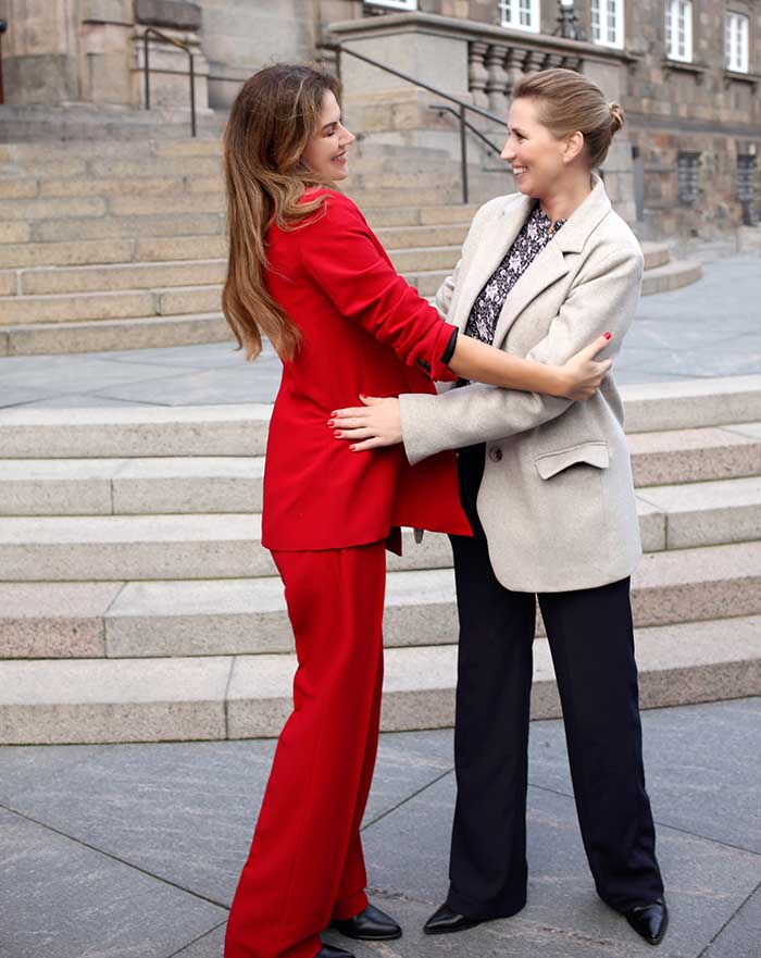 Danimarka&#39;da Podyuma Çıktı!