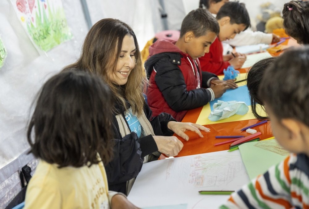 Nilüfer, UNICEF ile Hatay&#039;daki Çocukları Ziyaret Etti