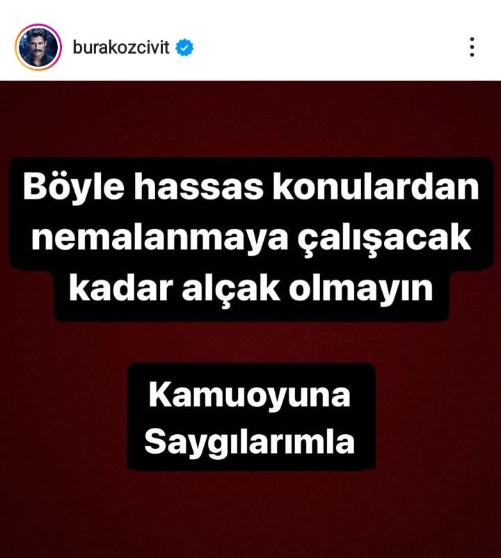 Burak Özçivit&#039;ten Tuba Ünsal&#039;a Cevap 