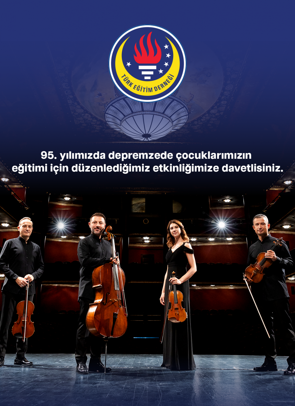 Türk Eğitim Derneği Depremzede Çocukların Eğitimi İçin Kolları Sıvadı