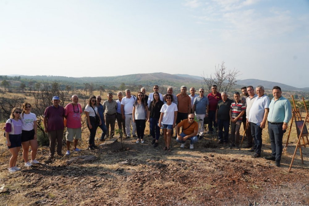 Milas&#039;ta Fidanlar Toprakla Buluştu