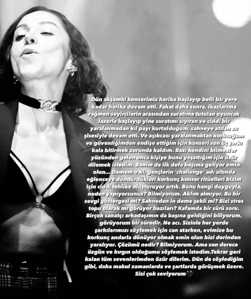 Tacize Uğrayan Zeynep Bastık&#39;tan Açıklama