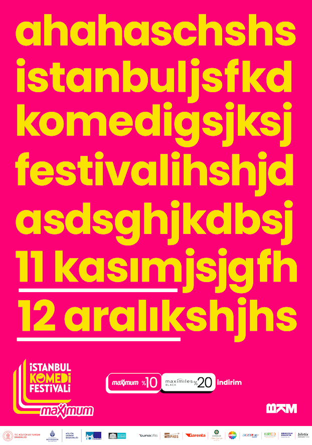 İstanbul Komedi Festivali İçin Geri Sayım Başladı