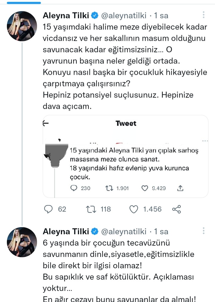 Aleyna Tilki Çılgına Döndü