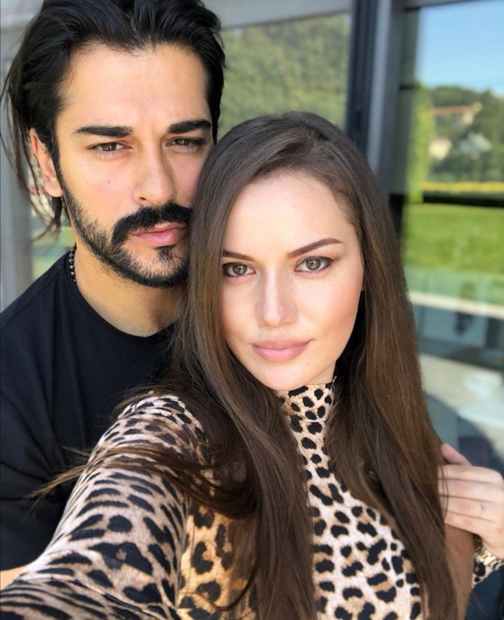 Fahriye Evcen&#039;den Karan pozları