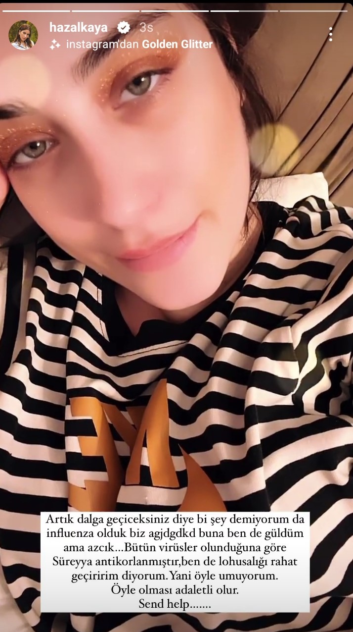 Hazal Kaya&#039;dan Kötü Haber