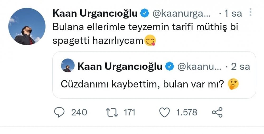 Kaan Urgancıoğlu Cüzdanını Bulana Vereceği Ödülü Açıkladı