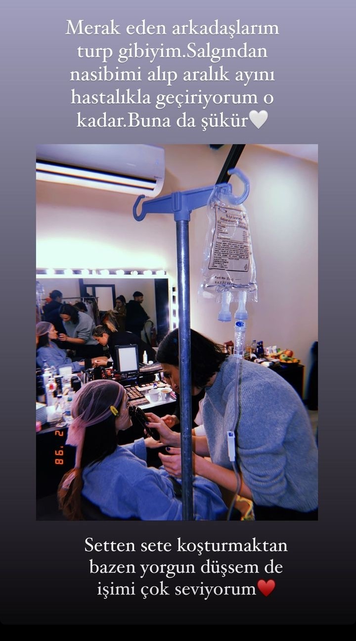 Pınar Deniz Serumla Ayakta Kaldı