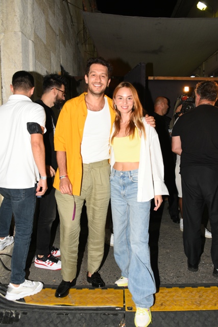 Melike Şahin'in, Harbiye Açıkhava konserine ünlü yağdı!